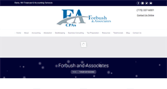 Desktop Screenshot of forbushandassociates.biz
